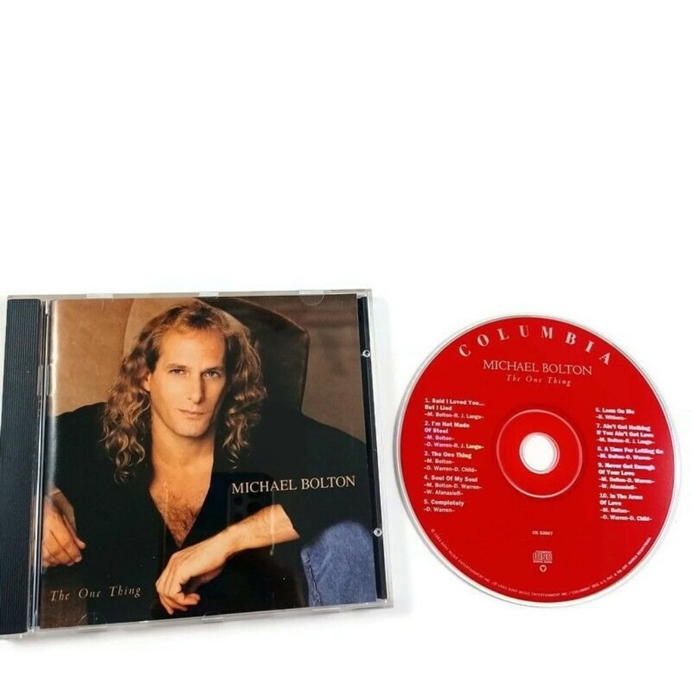 Michael Bolton The One Thing CD  -90s *MINOR WEAR